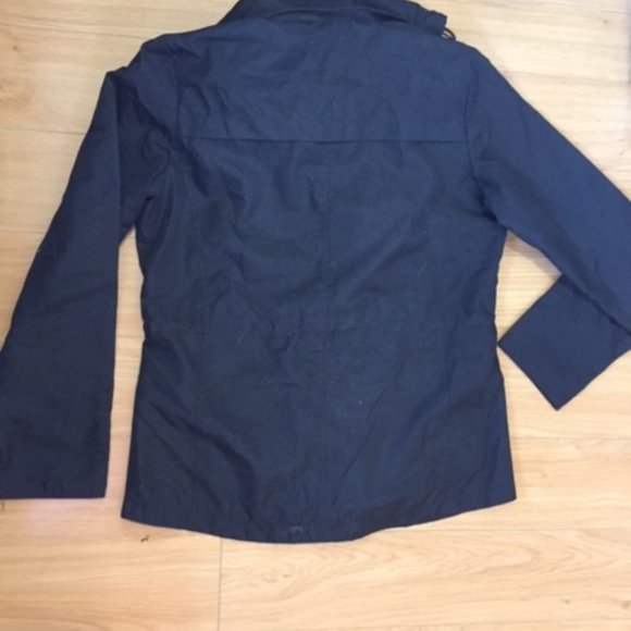 Black Esprit hooded lightweight jacket M 8/10 - Picture 4 of 6